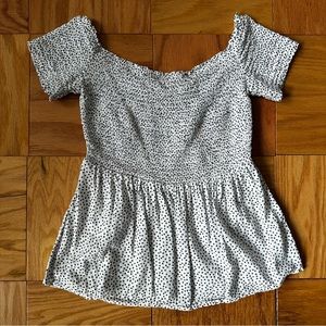 Old Navy Off-the-shoulder Ruched Top